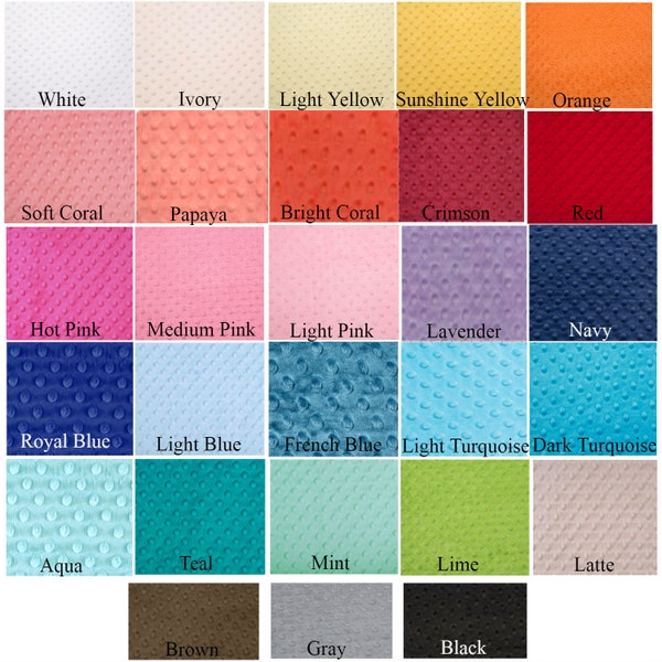 Minky Dot Changing Pad Cover