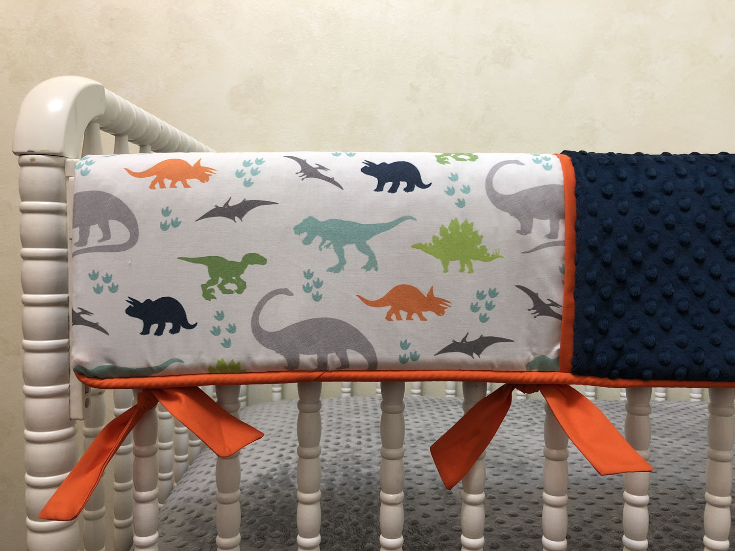 Dinosaur Crib Bedding Dinosaur Nursery Bedding Baby Boy Crib Etsy