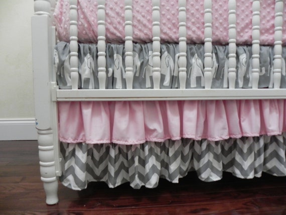 elephant mini crib bedding