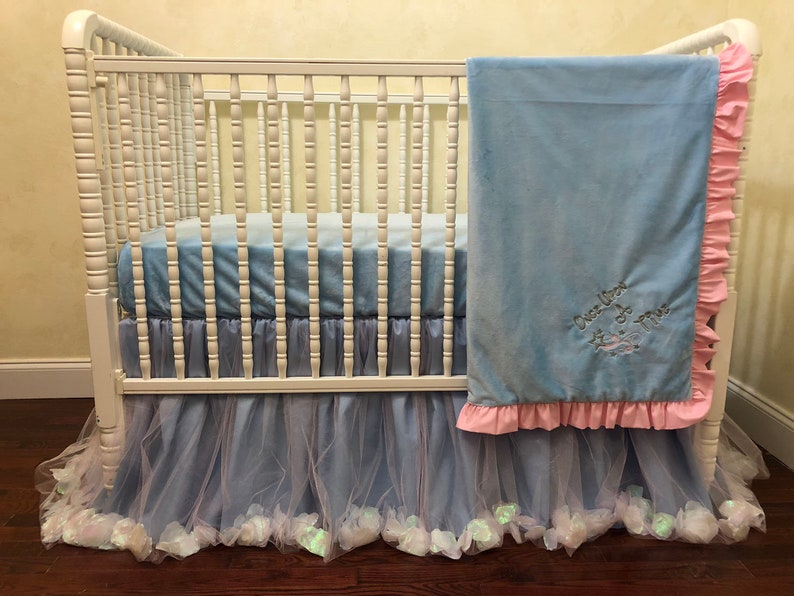 Cinderella Crib Bedding Princess Crib Bedding Fairy Tale Etsy