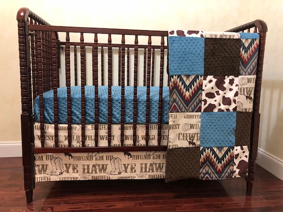 western crib bedding