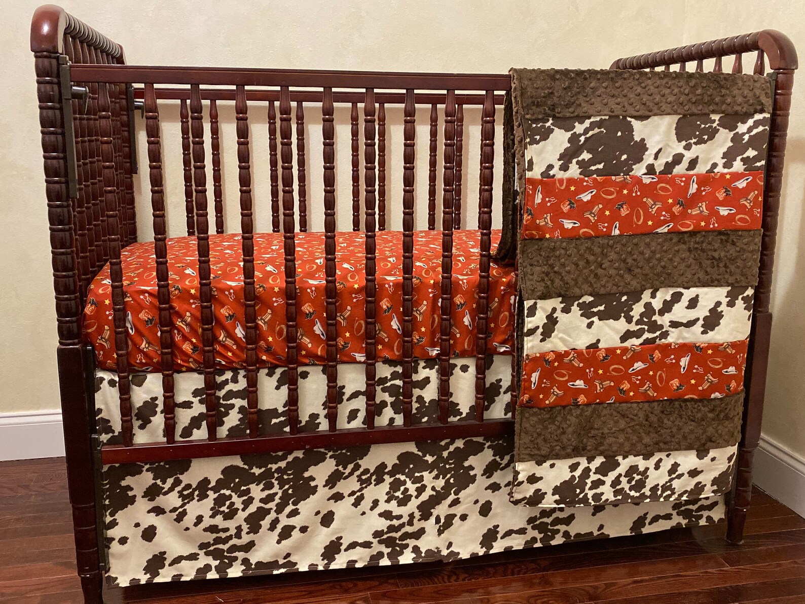 Cowboy Baby Bedding Western Crib Bedding Boy Baby Bedding Etsy