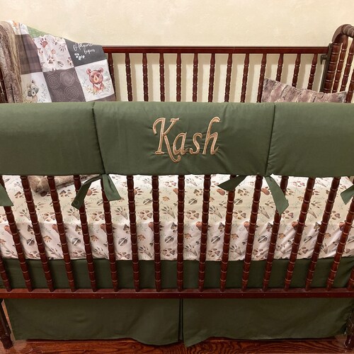 Olive Green Baby Bedding Sets Bedding Design Ideas
