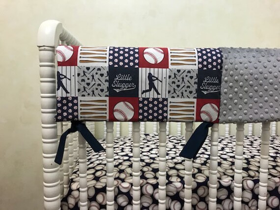 Baseball Crib Bedding Baby Boy Crib Bedding Little Etsy