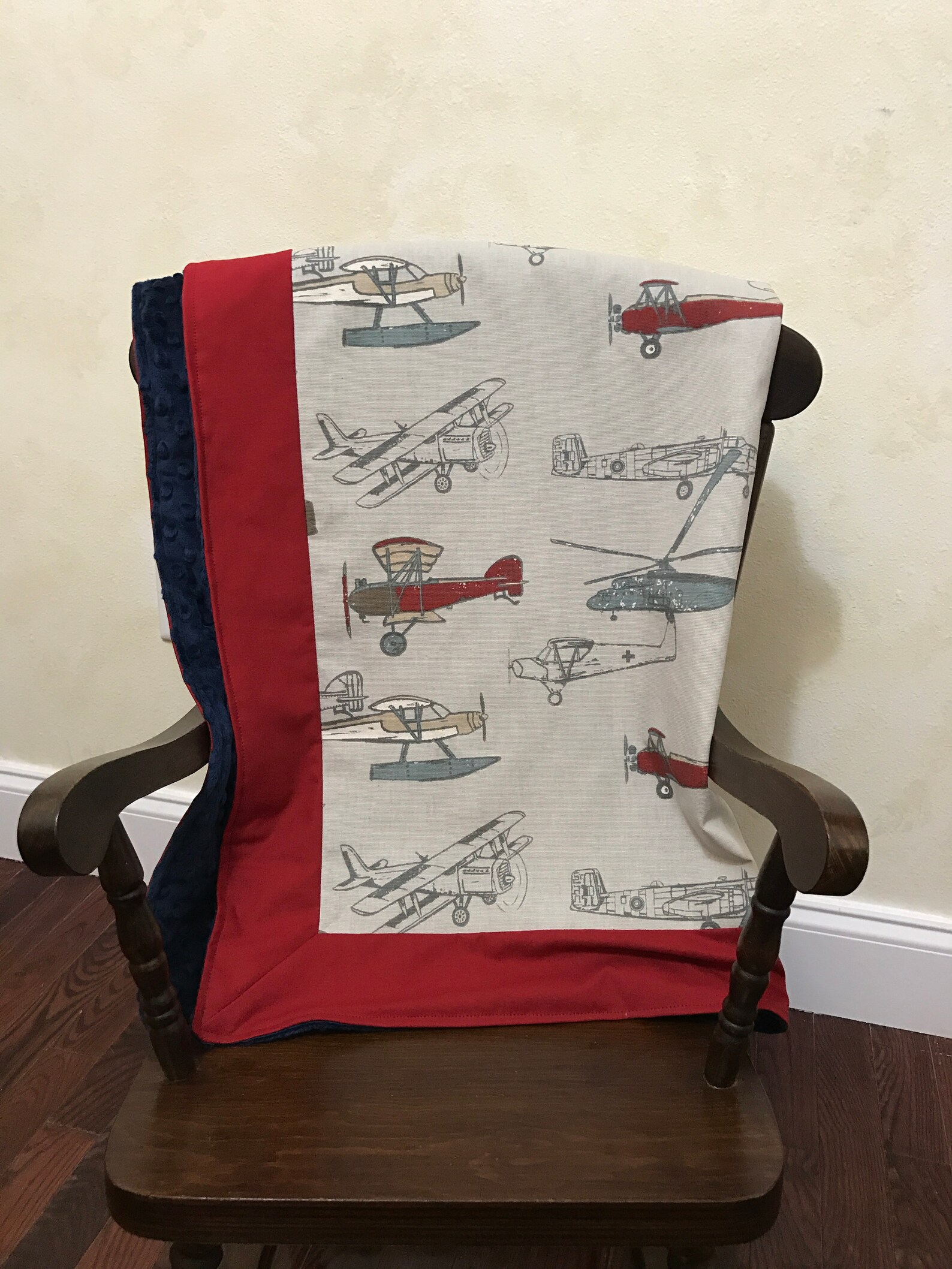 Airplane Baby Bedding Set Talbot Boy Crib Bedding Crib Rail Etsy