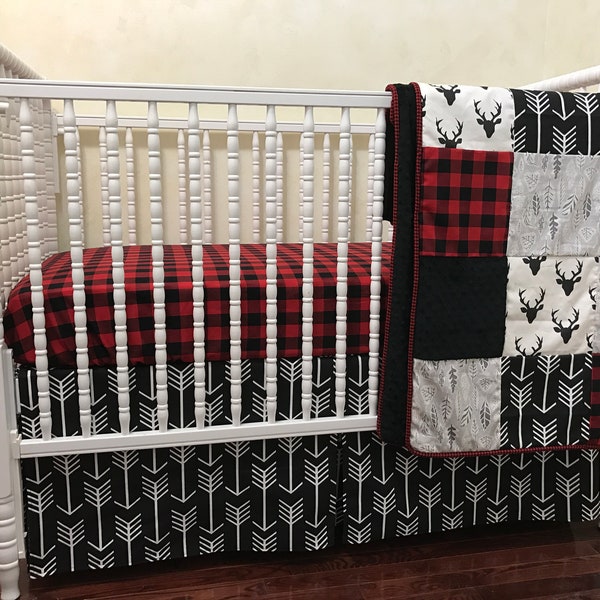 Arrow Crib Bedding Etsy
