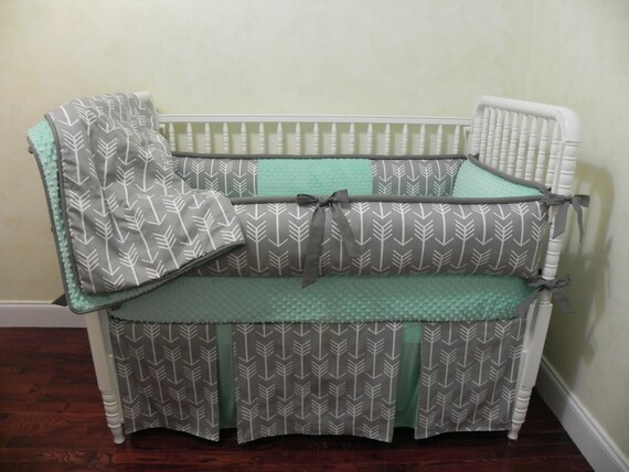 arrow crib bedding