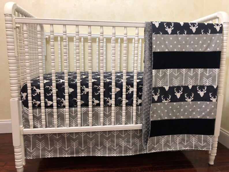 deer crib bedding boy