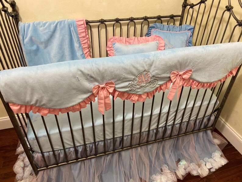 Cinderella Crib Bedding Princess Crib Bedding Fairy Tale Etsy