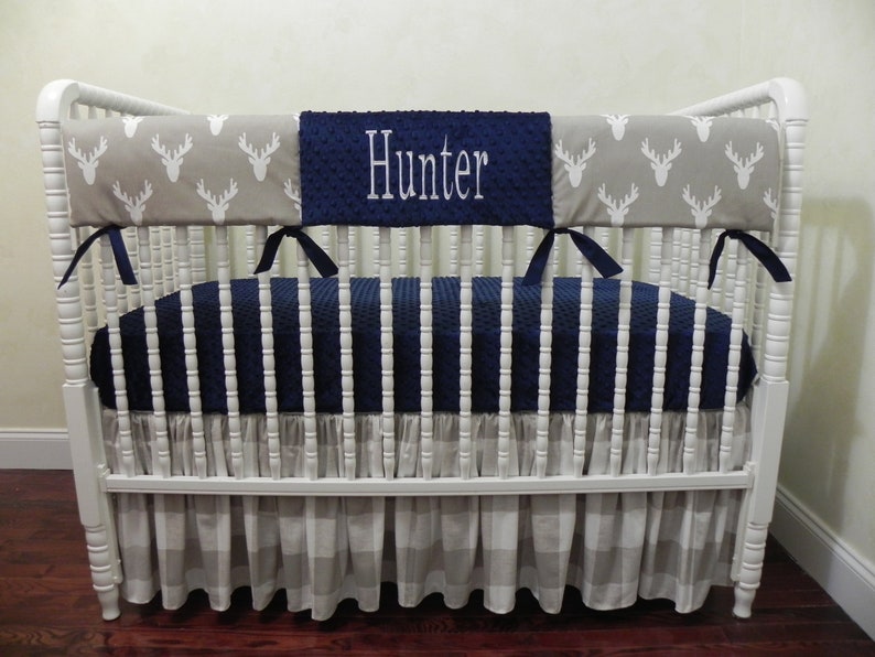 baby boy deer crib bedding sets