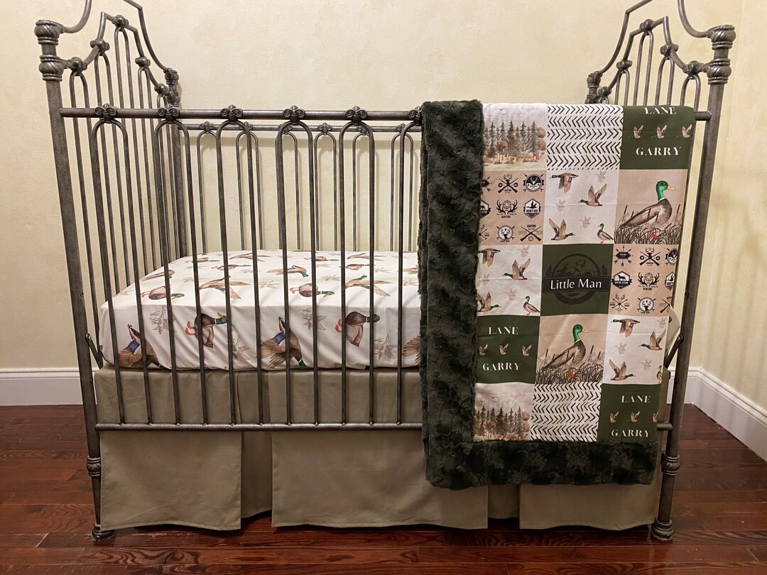 Crib Bedding Set-Small Duck Cute Bee