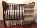 Woodland Deer Crib Bedding, Boy, Girl, Neutral Baby Bedding, Standard or Mini Crib Size