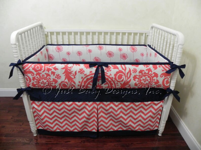 navy baby crib