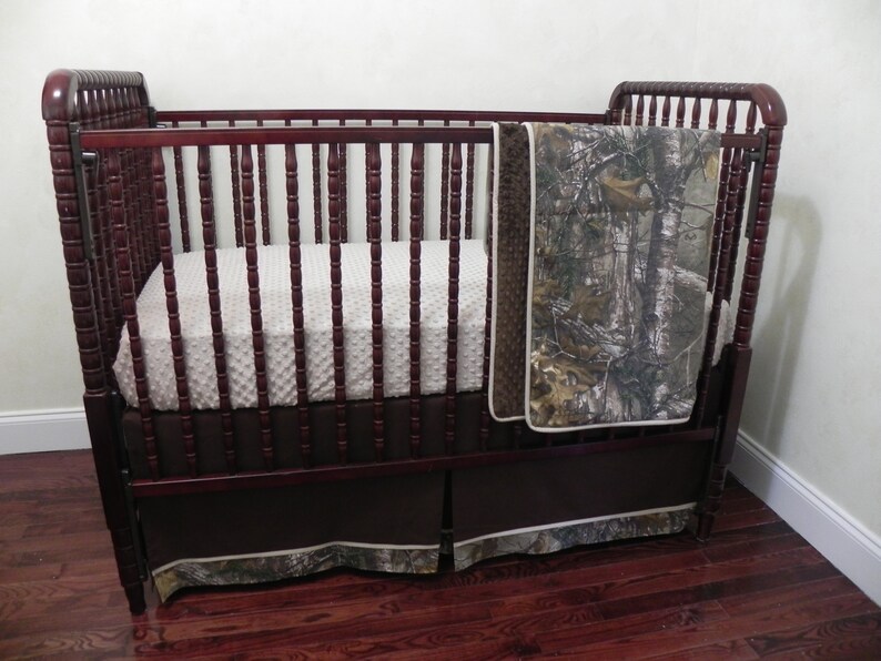 Baby Boy Deer Bedding Set Paxx Camo Crib Bedding Crib Rail Etsy