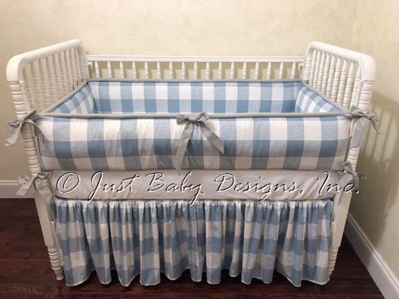 buffalo plaid baby bedding