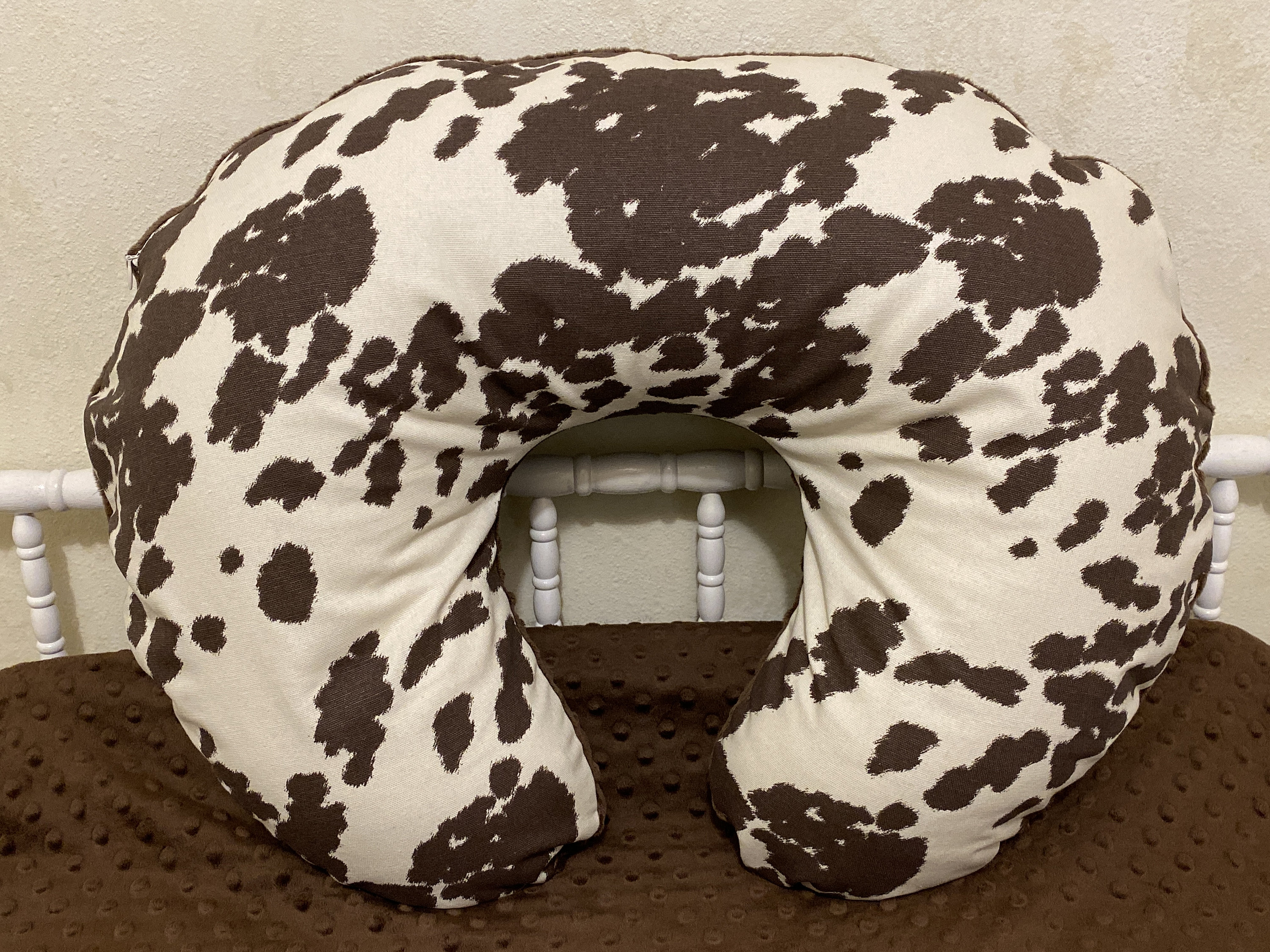 Cow print boppy cover discount