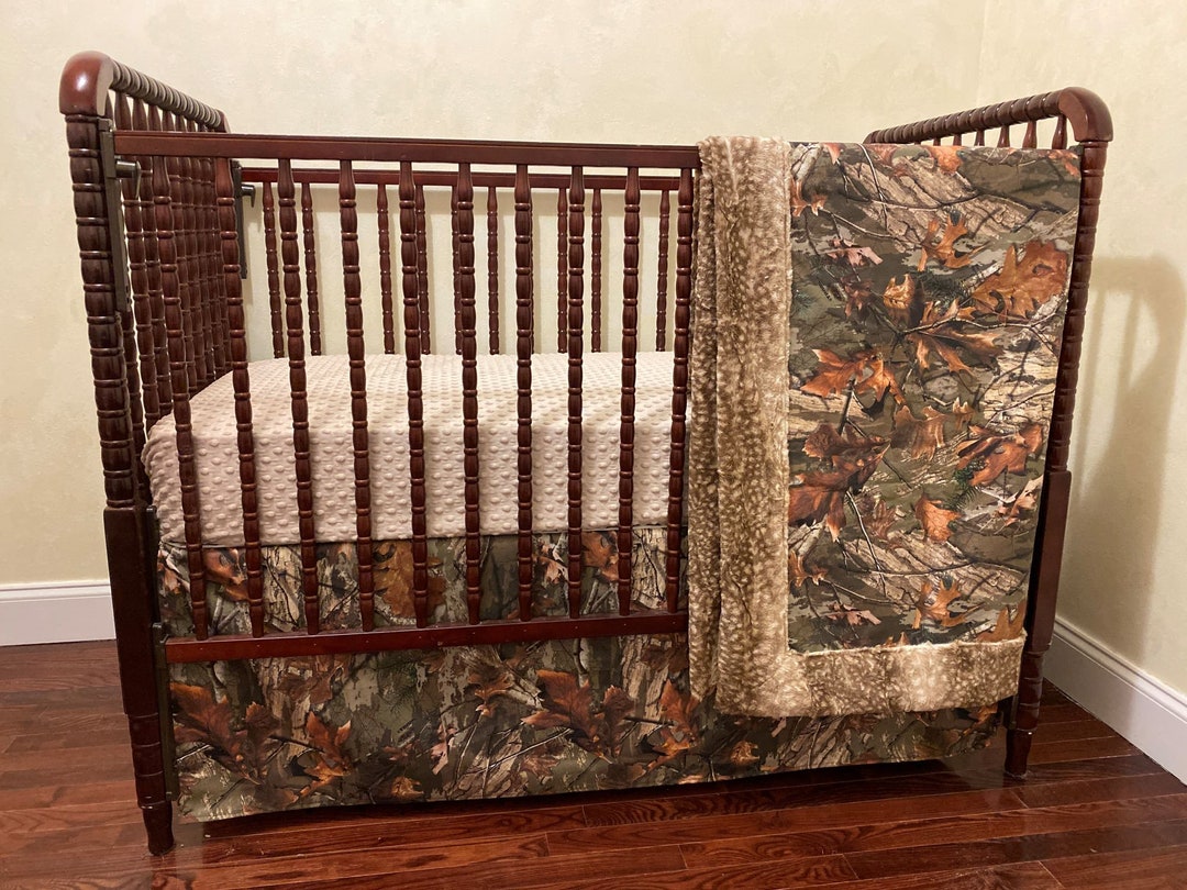 Camo Crib Bedding Set, Baby Boy Crib Bedding, Deer, Camo Crib Bedding Etsy