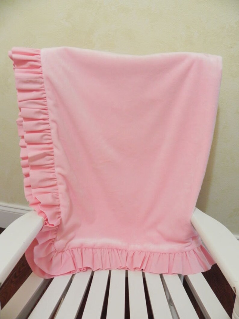 MINI CRIB Baby Bedding Set Giselle Pink Pink Mini Crib Etsy