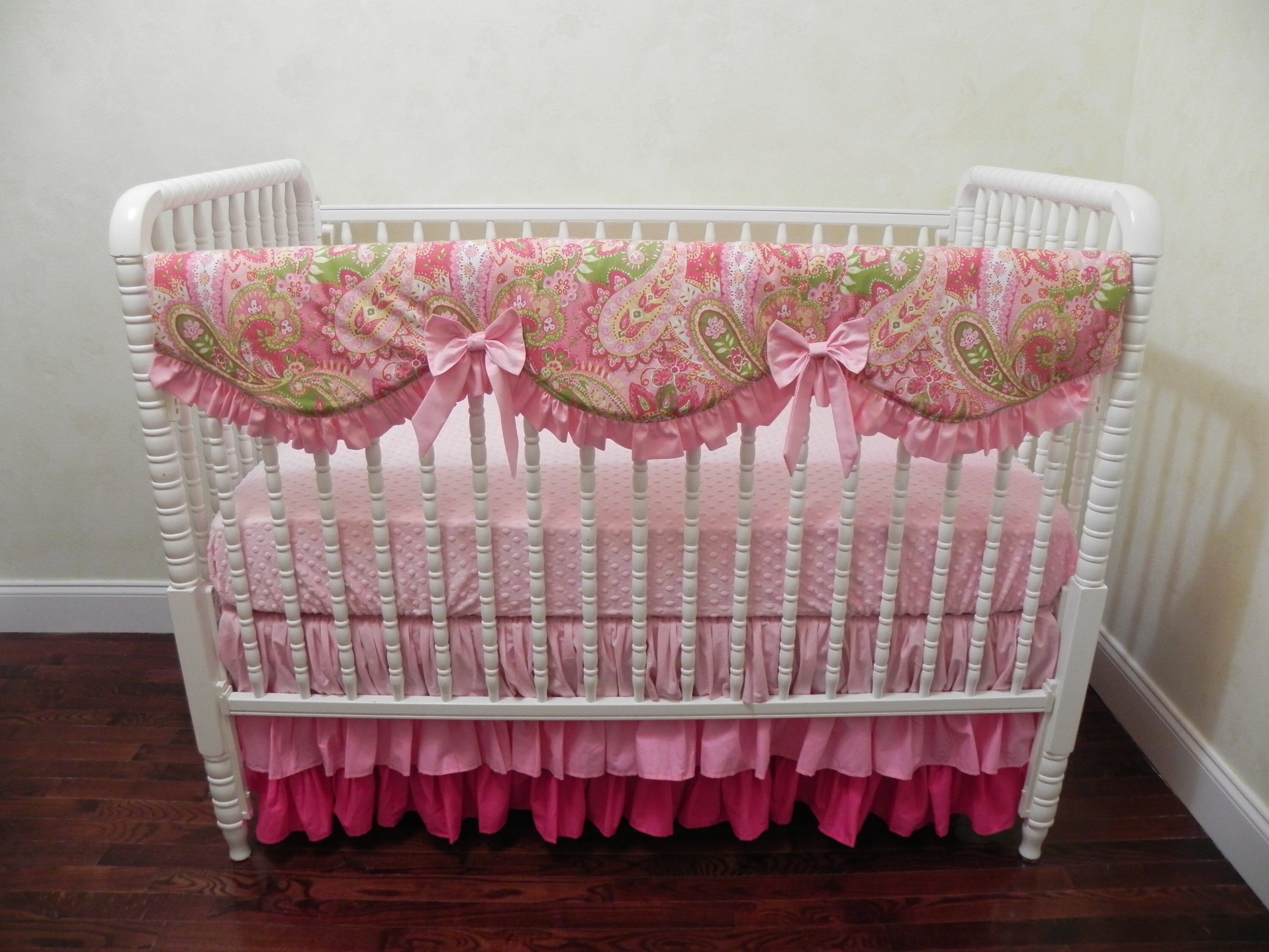 paisley crib bedding sets