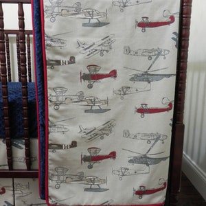 Airplane crib bedding babies r us Clearance