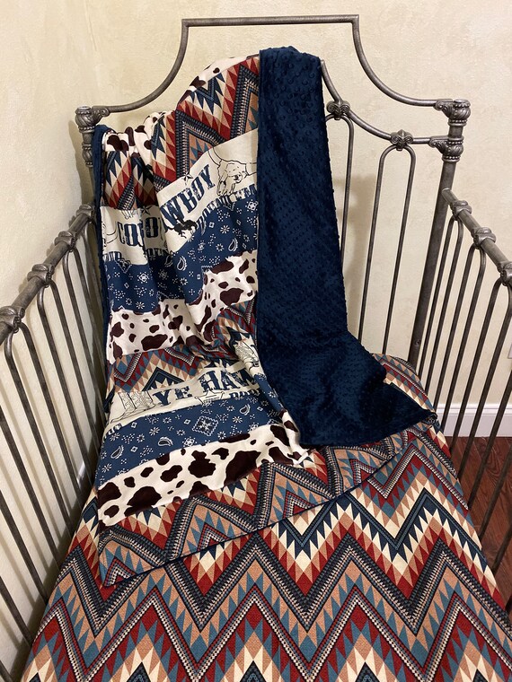 Cowboy Baby Bedding Western Crib Bedding Toddler Bedding Etsy