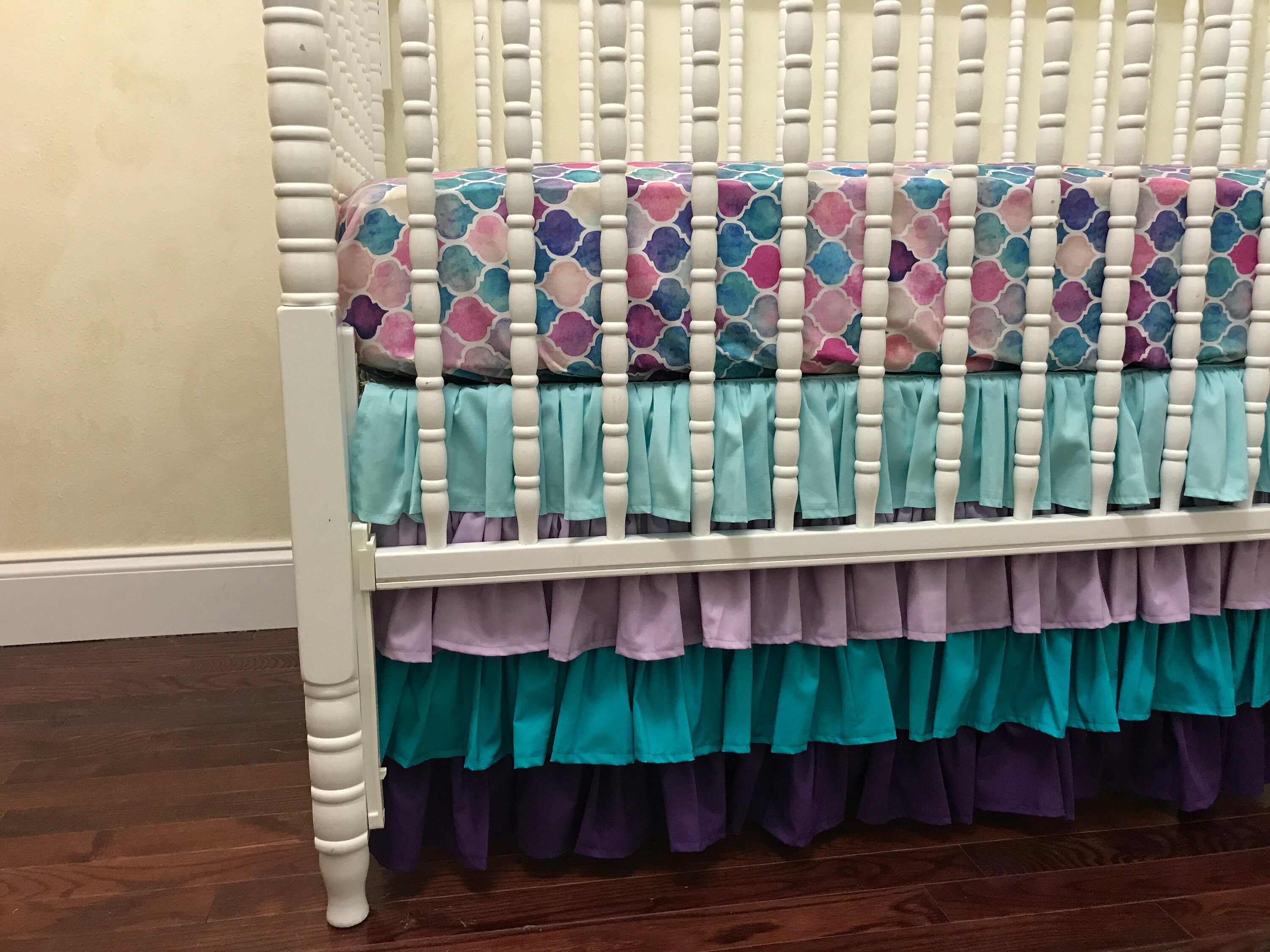 Mermaid Baby Bedding Set Arielle Mermaid Crib Bedding in Etsy