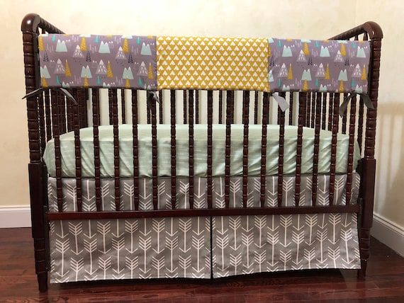 woodland crib sheets boy