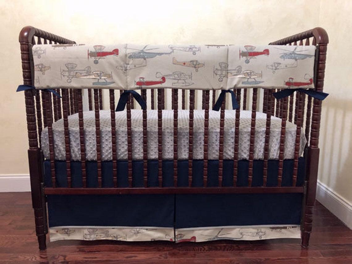 Airplane crib bedding babies r us Clearance