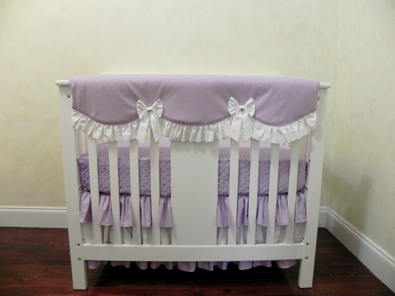 Baby Girl MINI CRIB Bedding Girl Mini Crib Baby Bedding Etsy