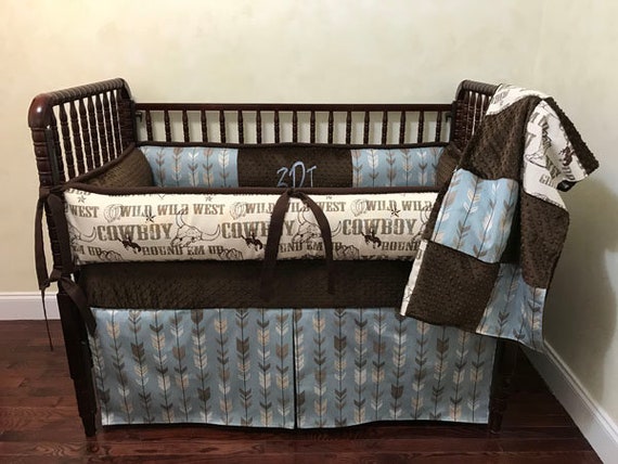 cowboy crib bedding sets