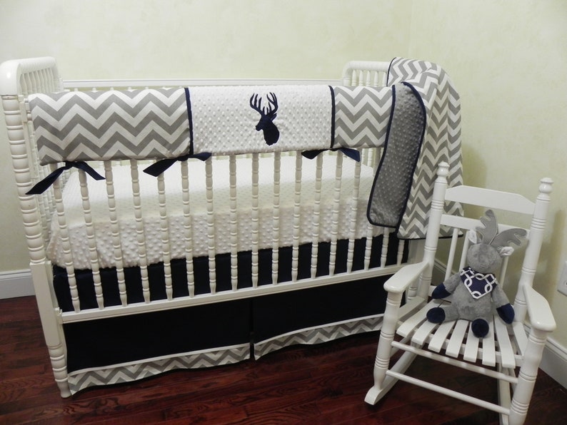 Baby Boy Deer Crib Bedding Set Jayden Boy Baby Bedding ...