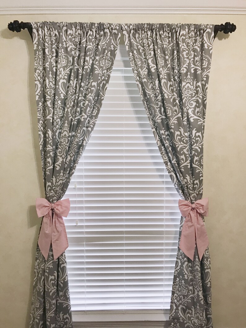 Nursery Curtain Panels Custom Nursery Drapes Window Etsy