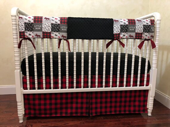 little man crib bedding