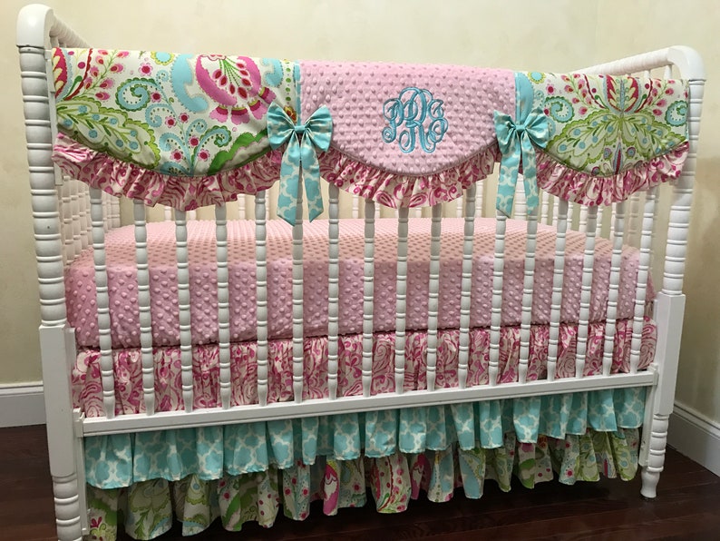 kumari garden crib bedding