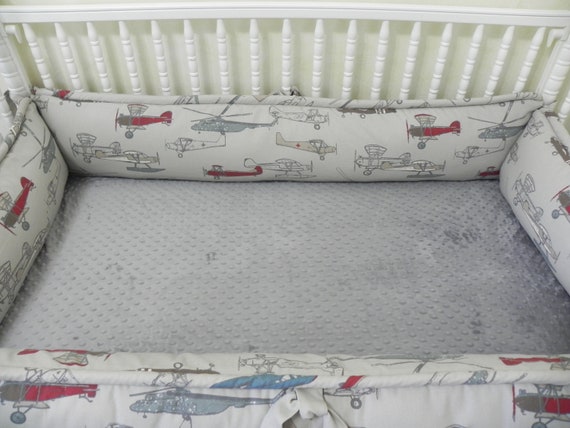 airplane baby bedding