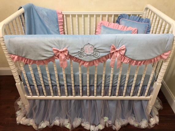 cinderella crib bedding set