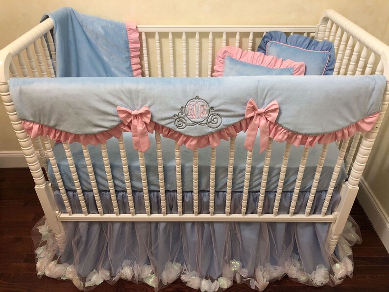 Cinderella Crib Bedding Princess Crib Bedding Fairy Tale Etsy