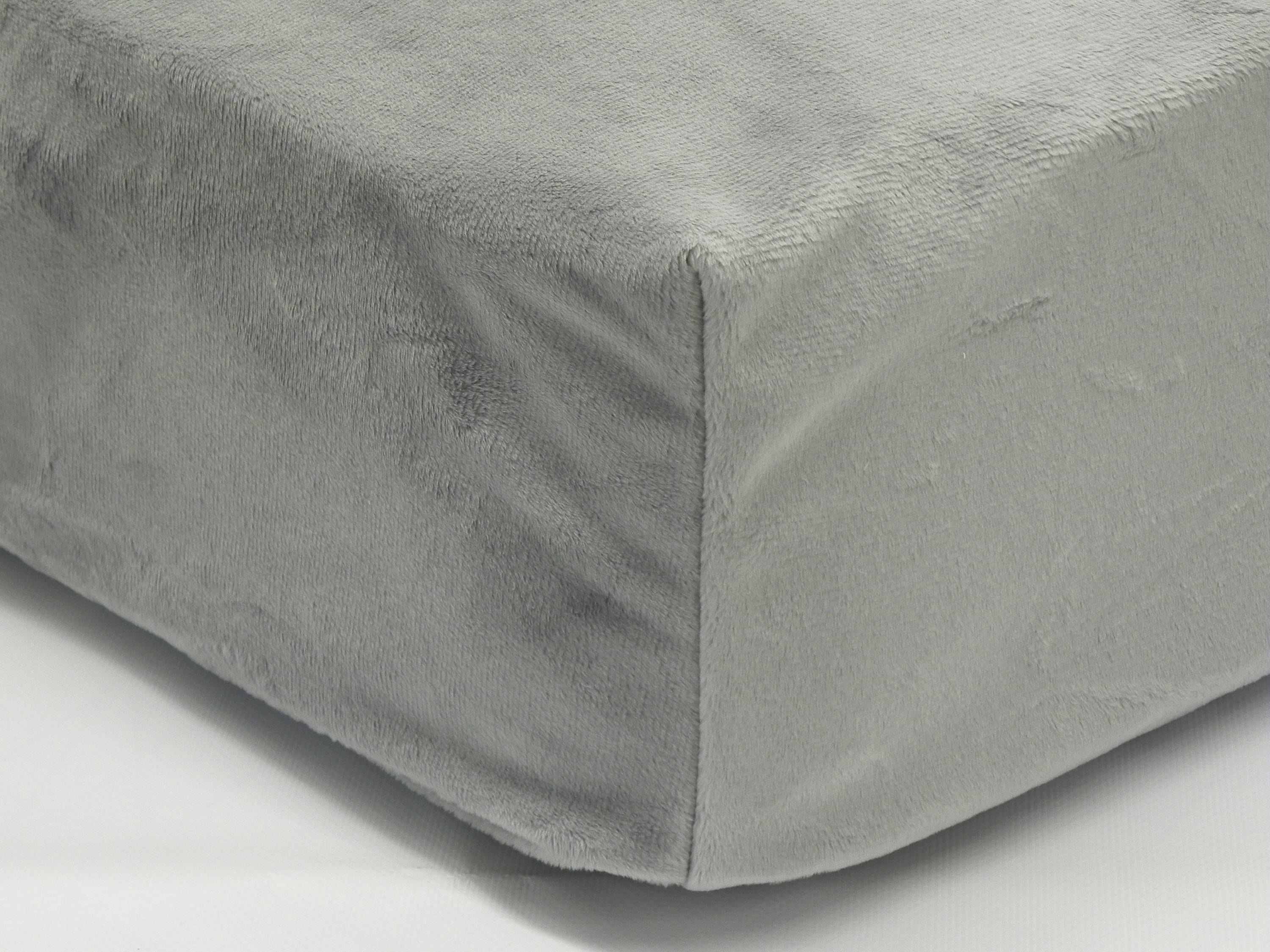 Gray Minky Crib Sheet, Mini Crib Sheet - Etsy
