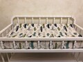 Vintage Cars and Trucks Changing Pad Cover: Baby Bedding Accessory