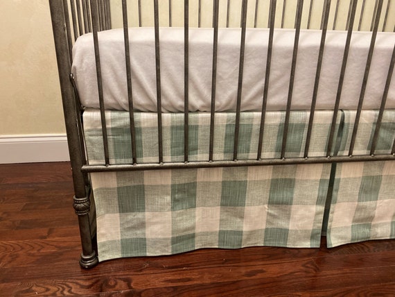 Buffalo plaid cheap crib set
