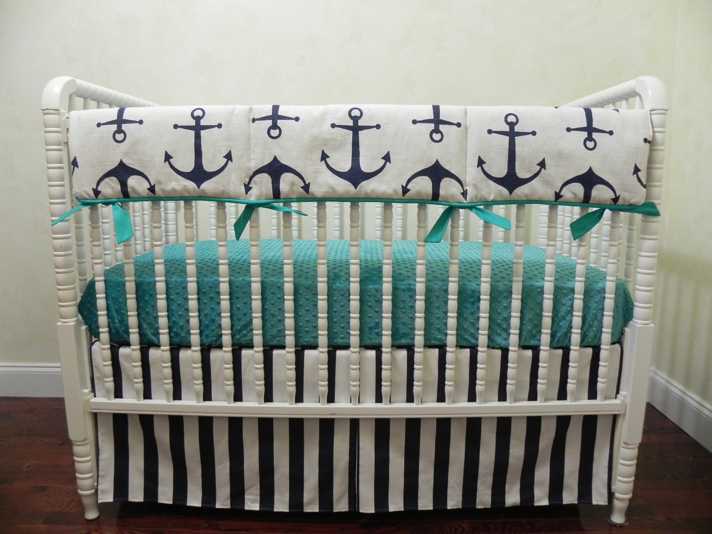 nautical cot bedding