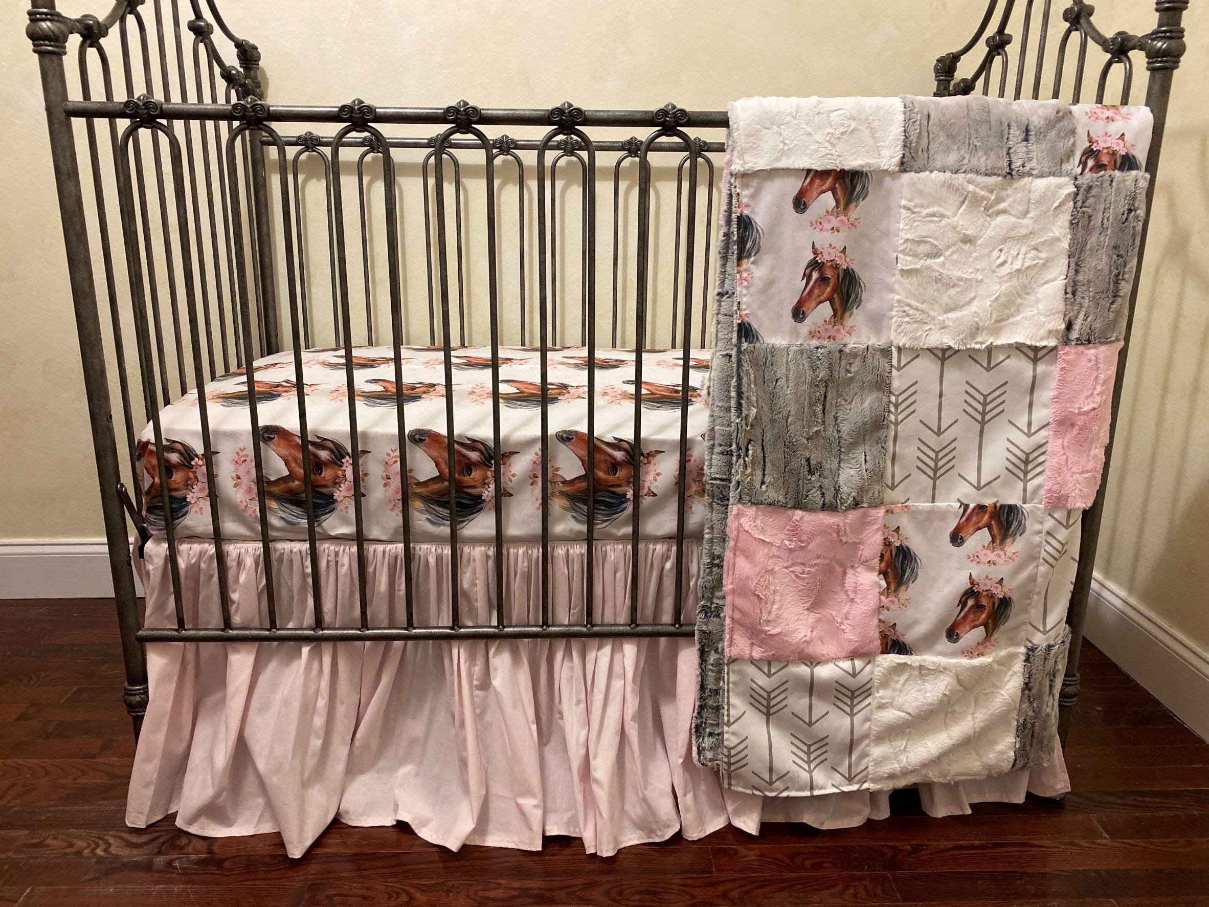 Rustic girl best sale nursery bedding