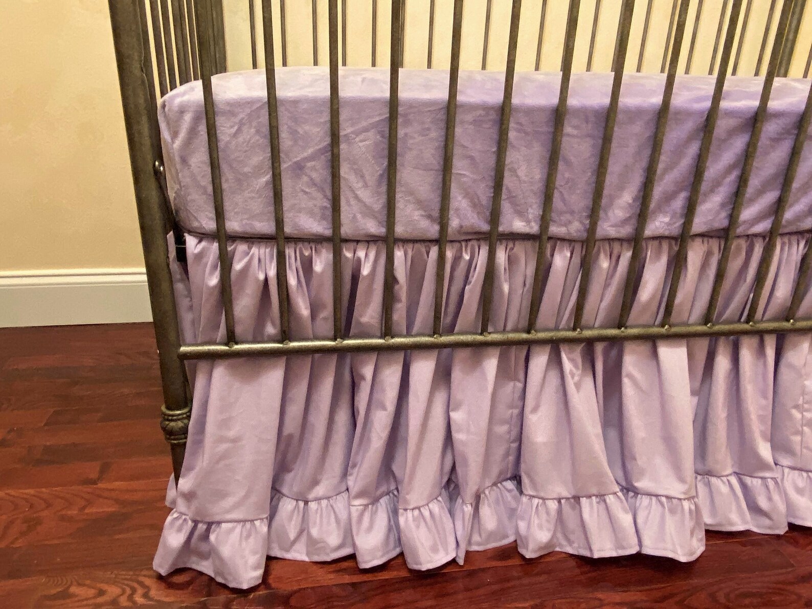 Lavender Crib Bedding Baby Girl Crib Bedding Crib Rail Etsy