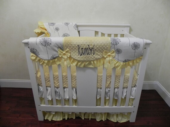 mini crib baby bedding