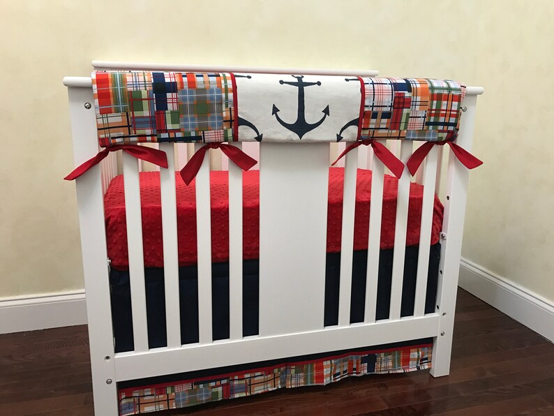 Baby Boy MINI CRIB Bedding Boy Mini Crib Baby Bedding Etsy