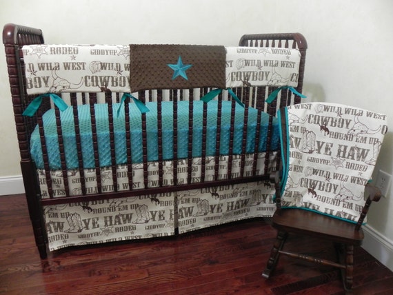 cowboy crib set
