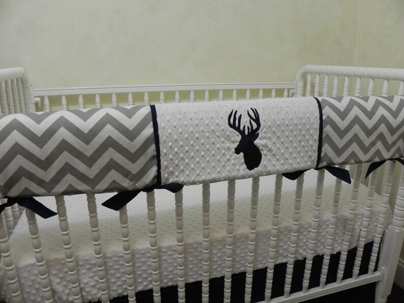 Baby Boy Deer Crib Bedding Set Jayden Boy Baby Bedding Crib Etsy