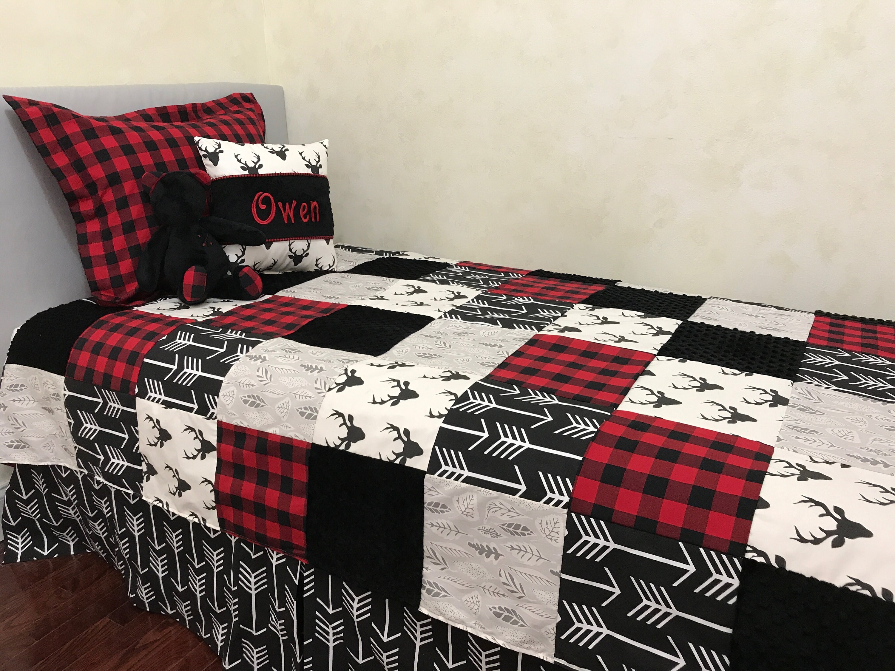 boys deer bedding