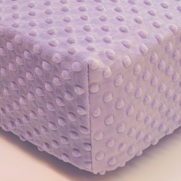 Lavender Crib Sheet Etsy