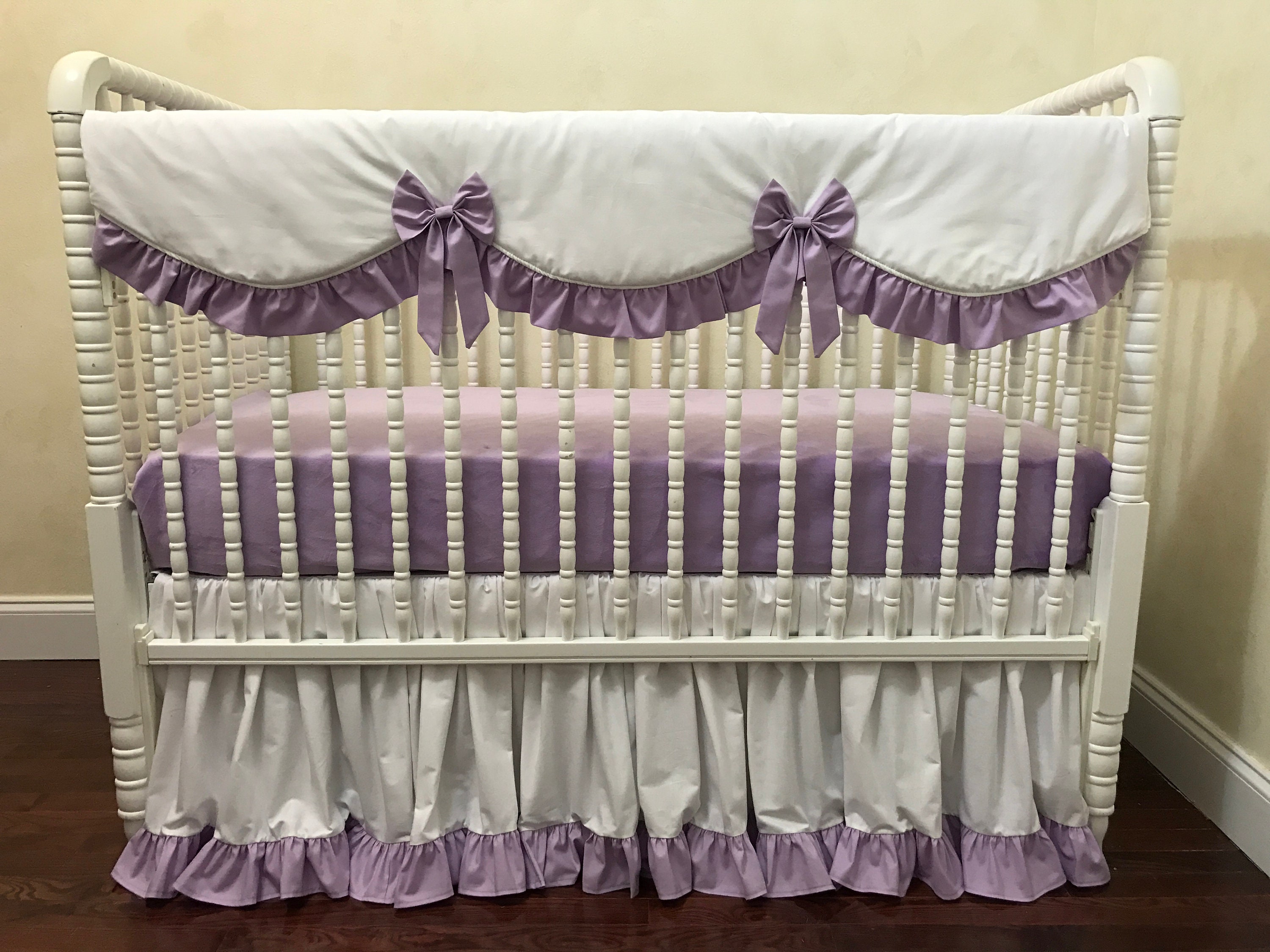 lavender baby bedding